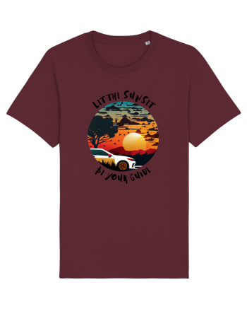 LET THE SUNSET BE YOUR GUIDE - V2 Burgundy