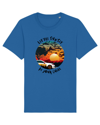LET THE SUNSET BE YOUR GUIDE - V2 Royal Blue