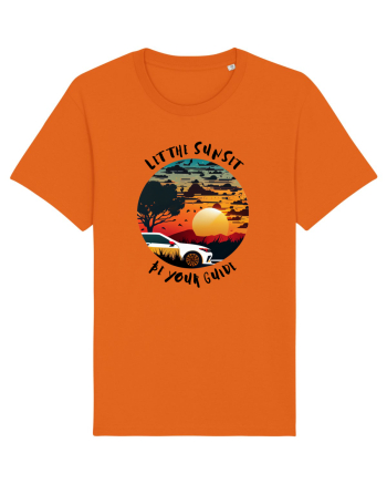 LET THE SUNSET BE YOUR GUIDE - V2 Bright Orange