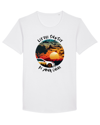 LET THE SUNSET BE YOUR GUIDE - V2 White