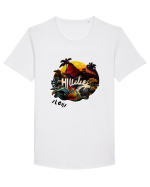 ALOHA - V3 Tricou mânecă scurtă guler larg Bărbat Skater