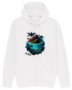 ALOHA - V4 Hanorac cu fermoar Unisex Connector
