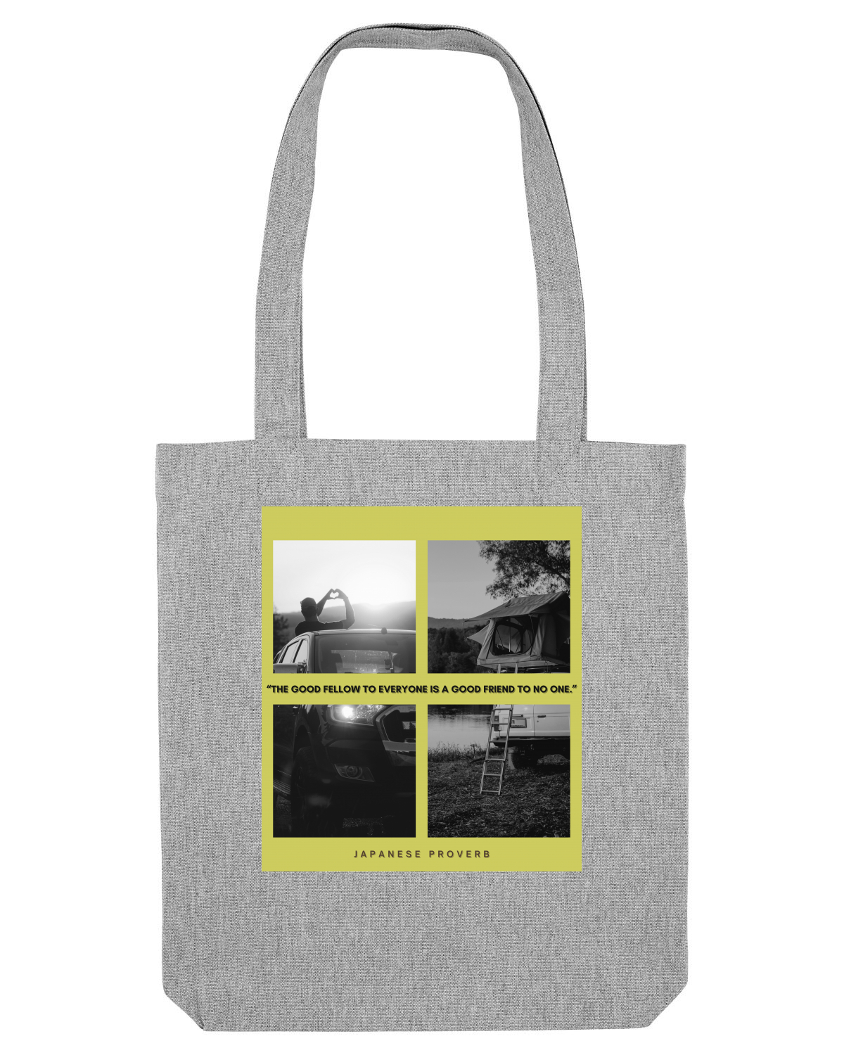 Sacoșă textilă Heather Grey
