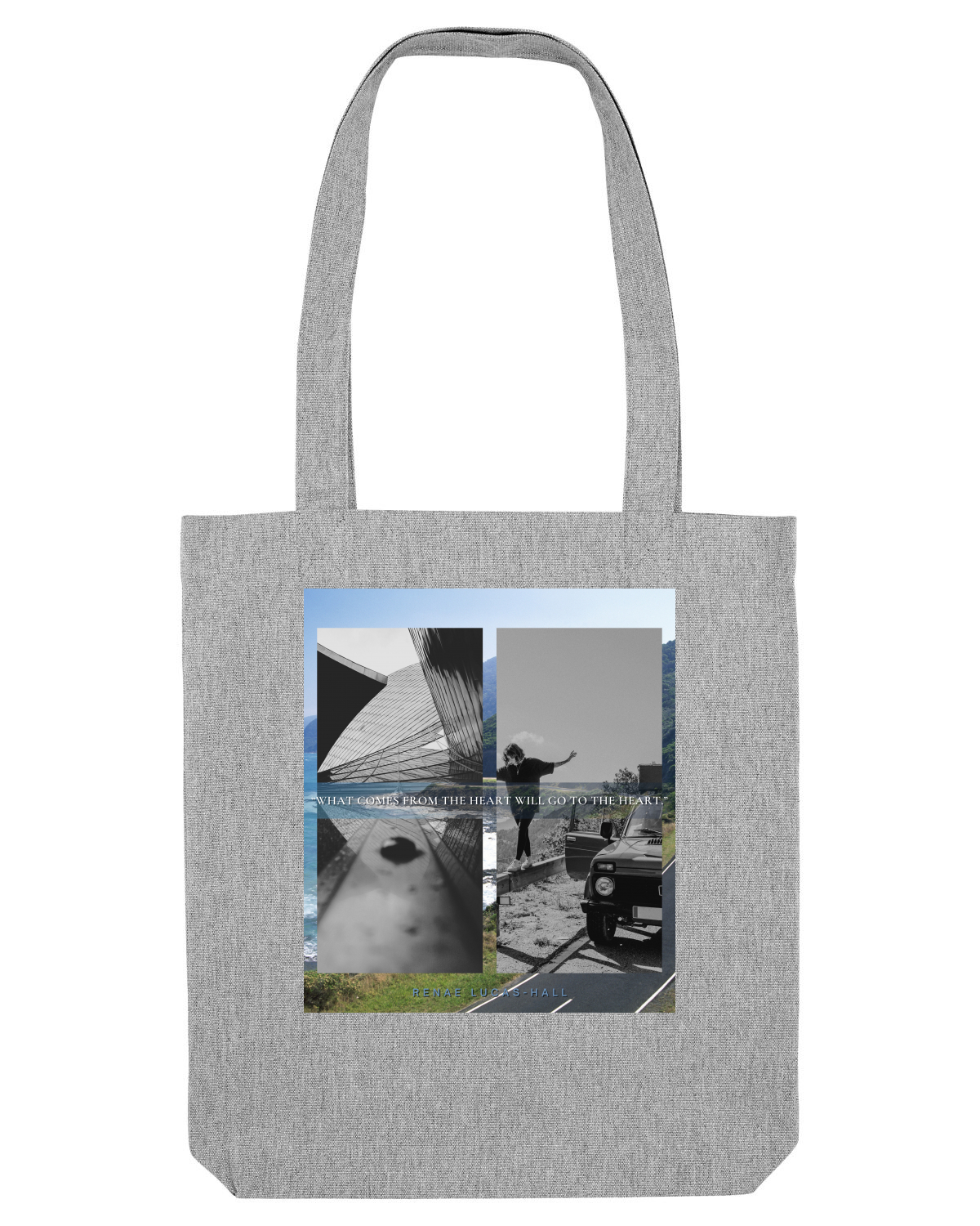 Sacoșă textilă Heather Grey
