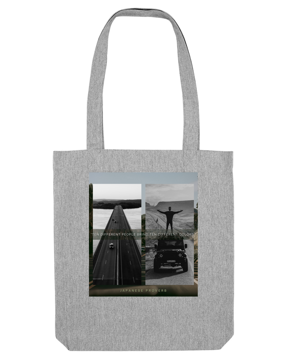 Sacoșă textilă Heather Grey