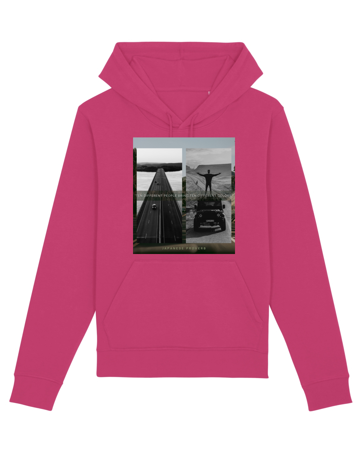 Hanorac Unisex Drummer Raspberry