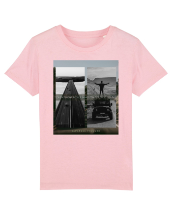 Ten Different People Bring Ten Different Colors Cotton Pink