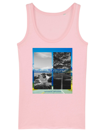The Water Flows Cotton Pink