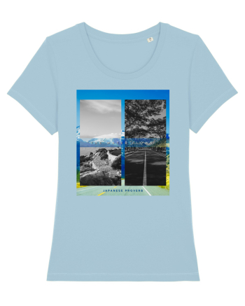 The Water Flows Sky Blue