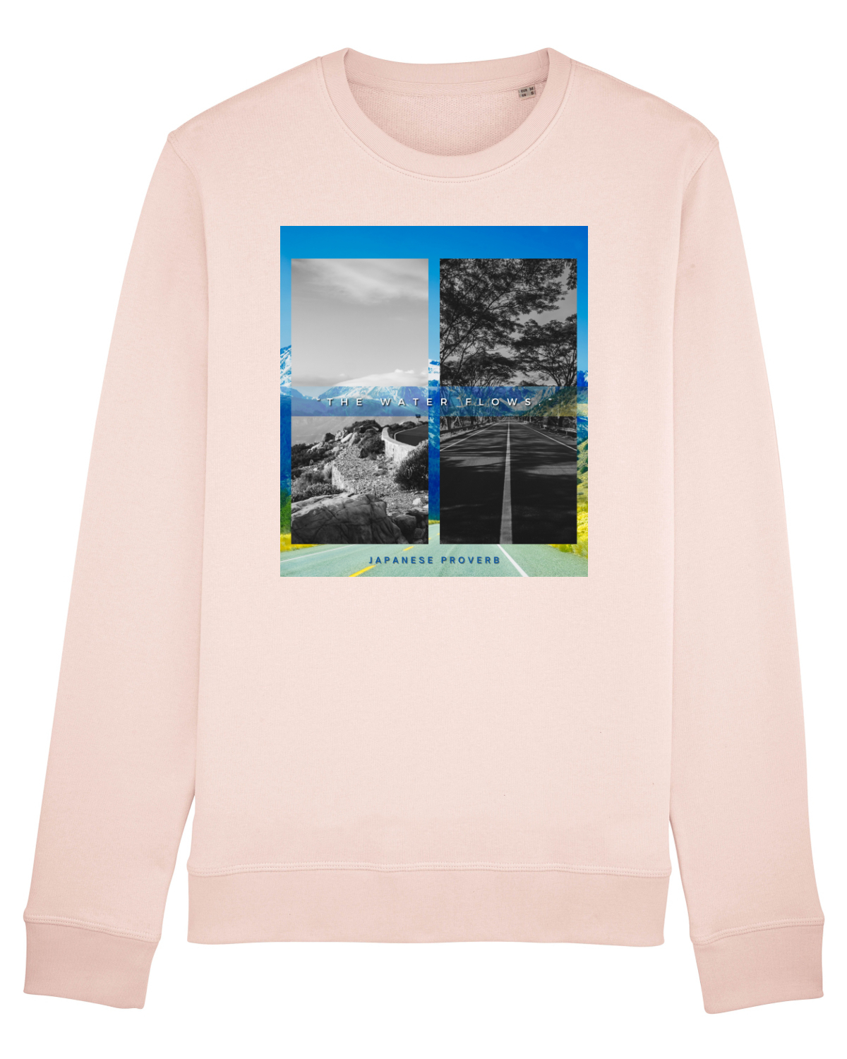 Bluză mânecă lungă Unisex Rise Candy Pink