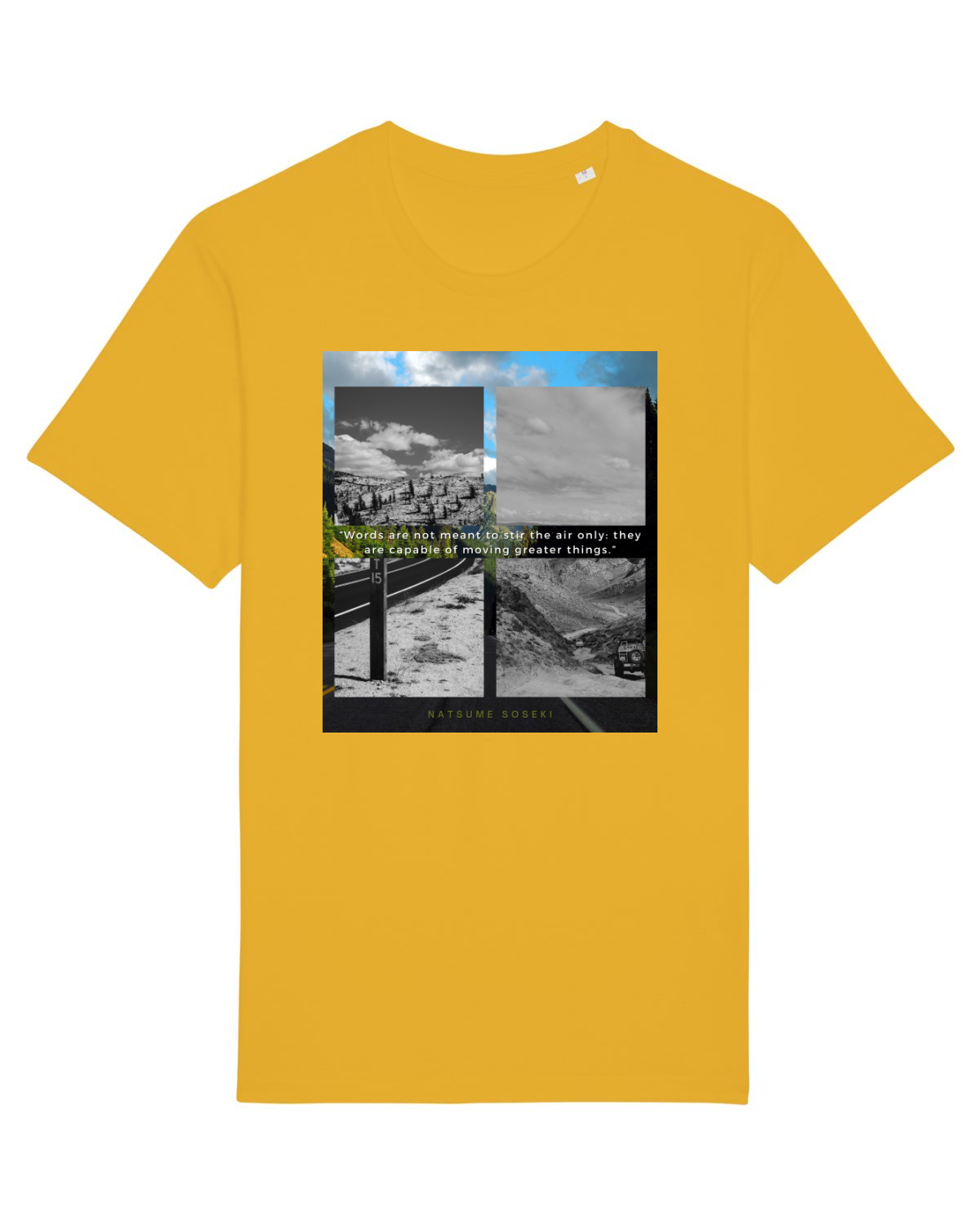 Tricou mânecă scurtă Unisex Rocker Spectra Yellow
