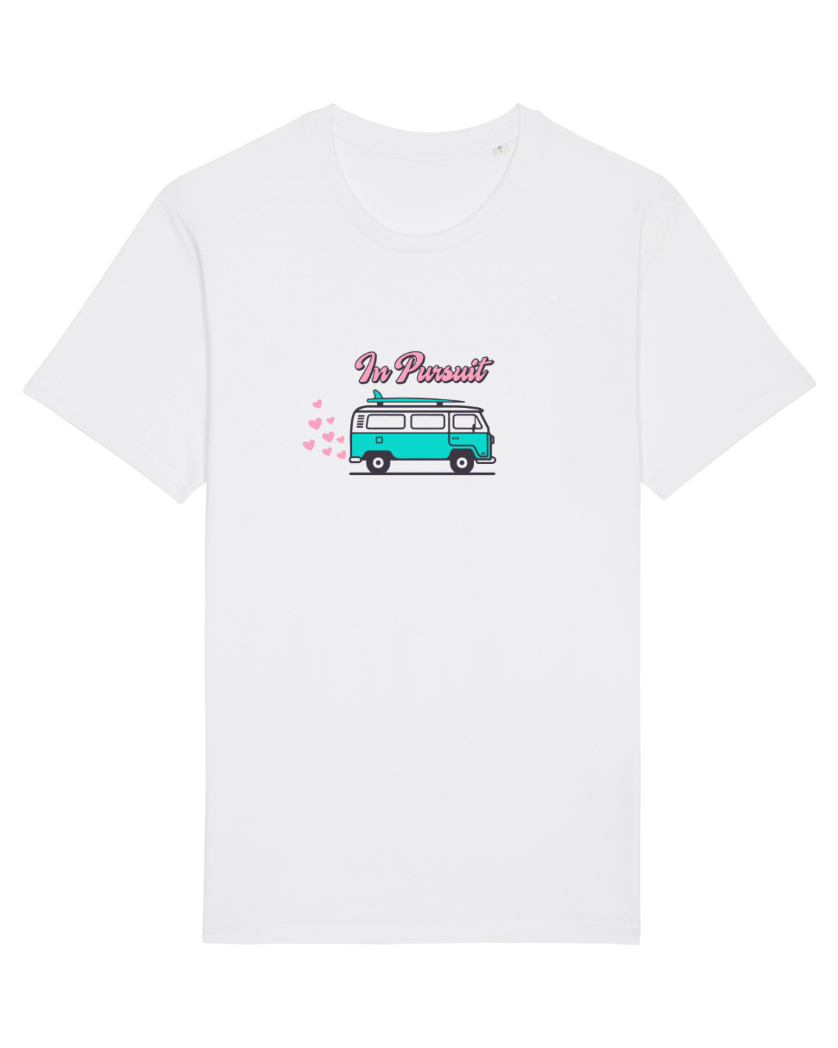 Tricou mânecă scurtă Unisex Rocker White
