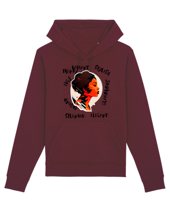 Minimalist Design - V3 Burgundy