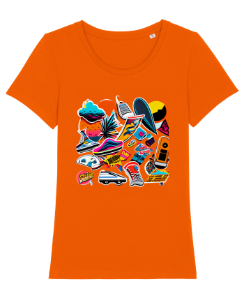 Minimalist Design - V4 Bright Orange