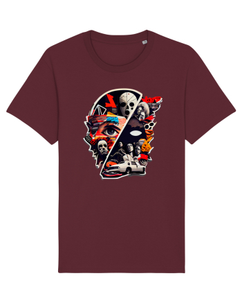 Minimalist Design - V5 Burgundy