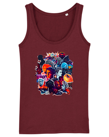 Minimalist Design - V7 Burgundy