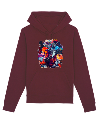 Minimalist Design - V7 Burgundy