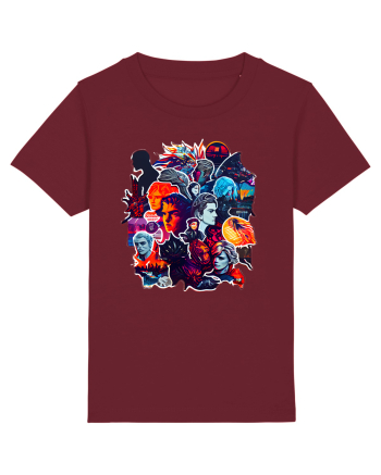 Minimalist Design - V7 Burgundy