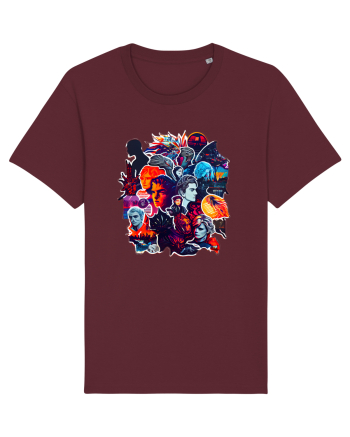 Minimalist Design - V7 Burgundy