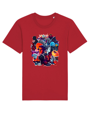 Minimalist Design - V7 Red