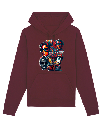 Minimalist Design - V8 Burgundy