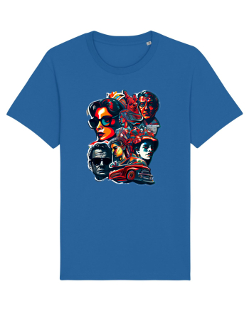 Minimalist Design - V8 Royal Blue