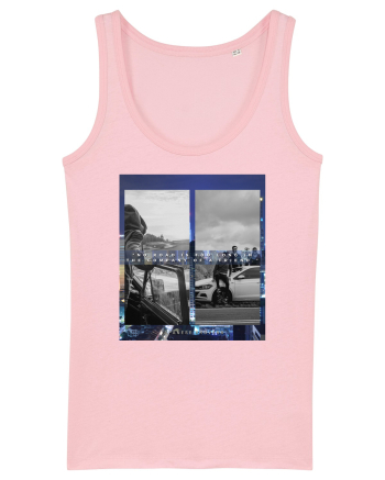 No Road Is Too Long In The Company Of A Friend Cotton Pink