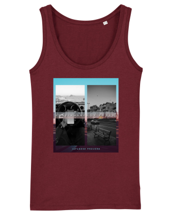 Continuance Is Power Burgundy