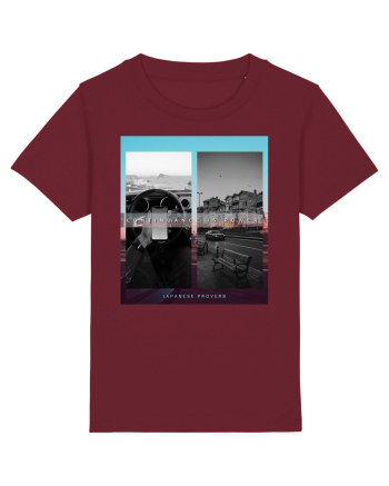 Continuance Is Power Burgundy
