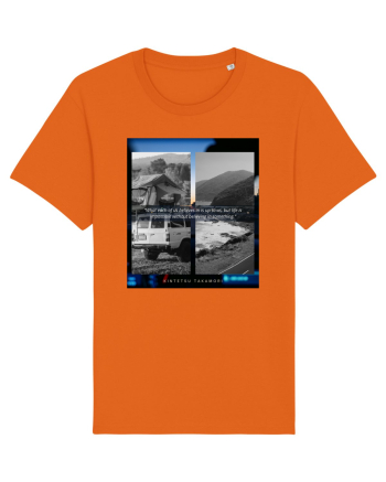 What Each Of Us Believes In Is Up To Us Bright Orange