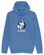 ASTRONAUT Hanorac cu fermoar Unisex Connector
