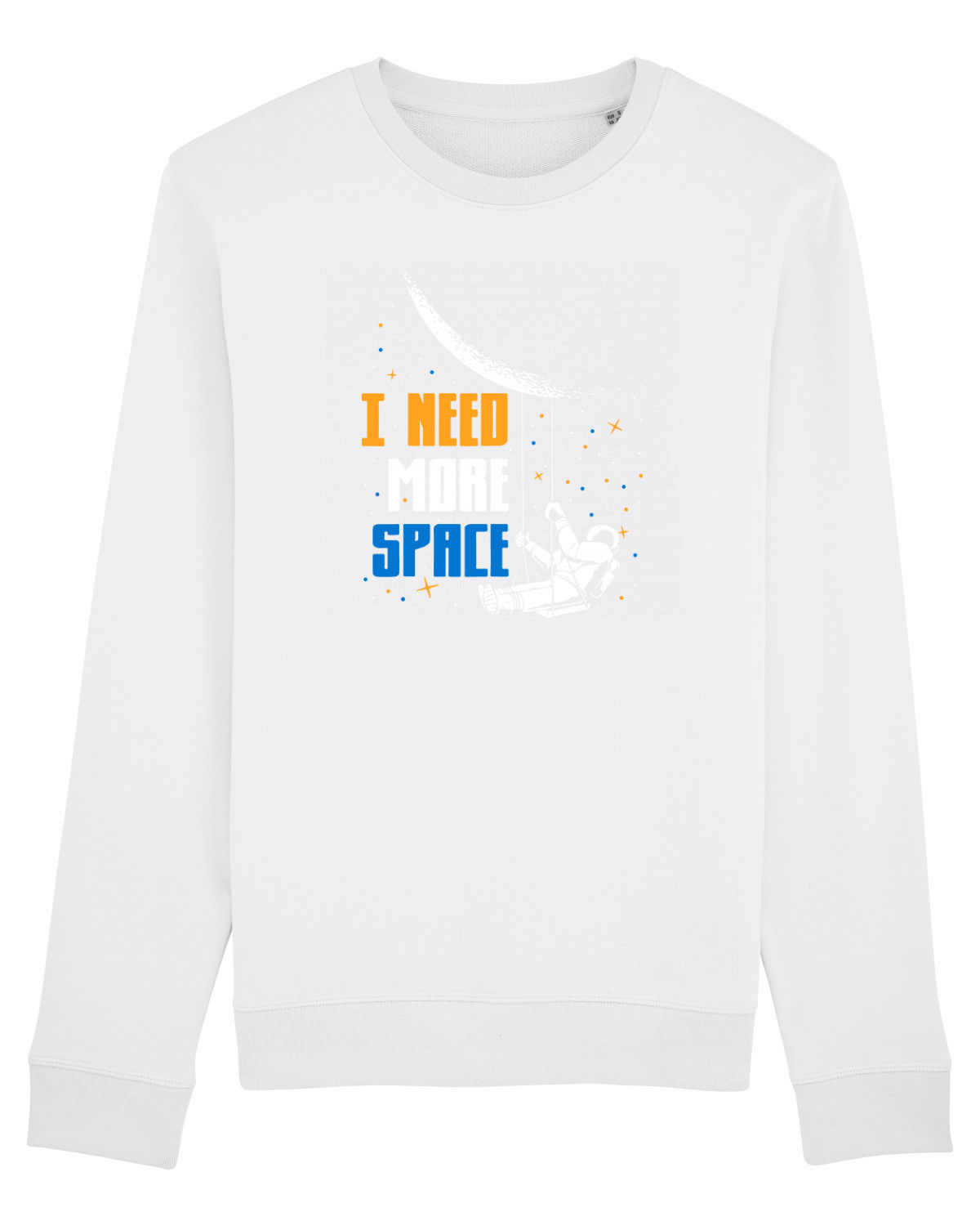 Bluză mânecă lungă Unisex Rise White