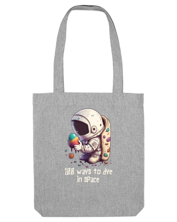 Space Easter - 100 ways to dye in space Heather Grey