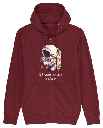 Space Easter - 100 ways to dye in space Burgundy