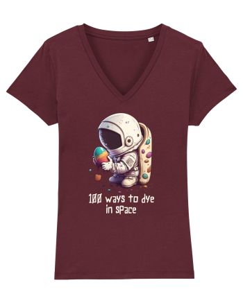 Space Easter - 100 ways to dye in space Burgundy