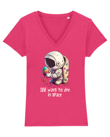 Space Easter - 100 ways to dye in space Raspberry