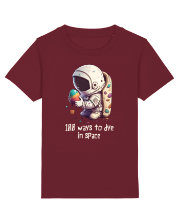 Space Easter - 100 ways to dye in space Burgundy