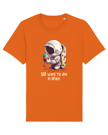 Space Easter - 100 ways to dye in space Bright Orange