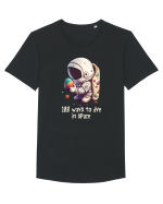 Space Easter - 100 ways to dye in space Tricou mânecă scurtă guler larg Bărbat Skater