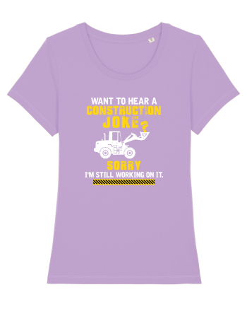 Construction Joke Lavender Dawn