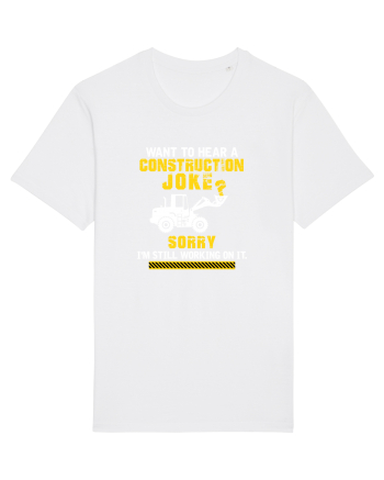 Construction Joke White
