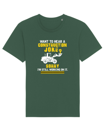 Construction Joke Bottle Green