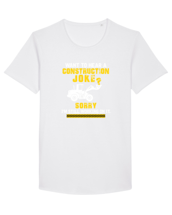 Construction Joke White