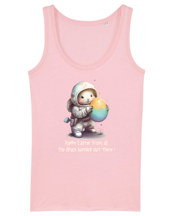 Space Easter - Happy Easter from all the space bunnies Cotton Pink