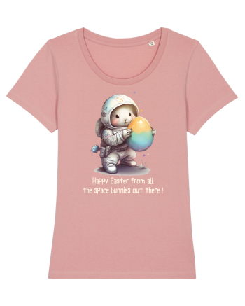 Space Easter - Happy Easter from all the space bunnies Canyon Pink