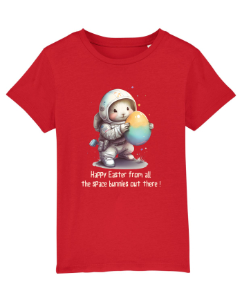 Space Easter - Happy Easter from all the space bunnies Red