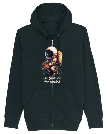 Space Easter - One giant hop for mankind Black