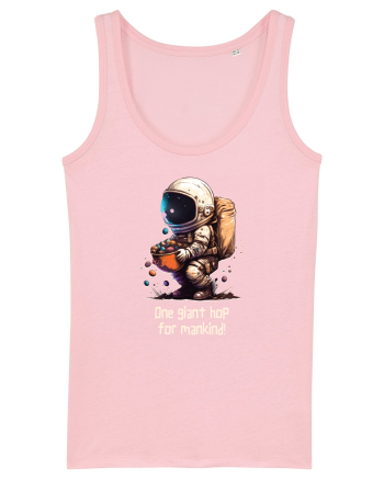 Space Easter - One giant hop for mankind Cotton Pink