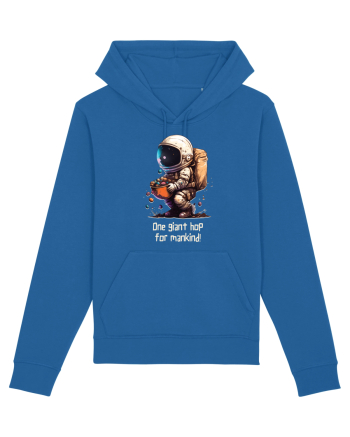 Space Easter - One giant hop for mankind Royal Blue