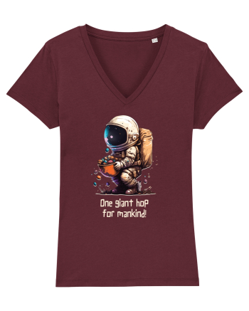 Space Easter - One giant hop for mankind Burgundy